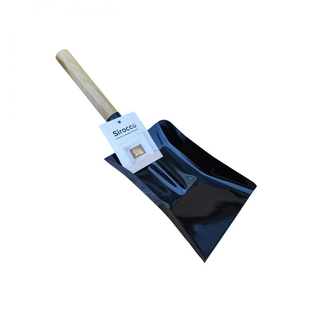 Sirocco - Fire Shovel with Wood Handle - 7.5in