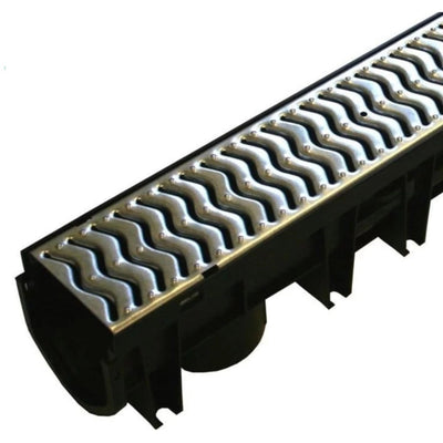 Fernco Stormdrain C/W Galv Grate 1M Length