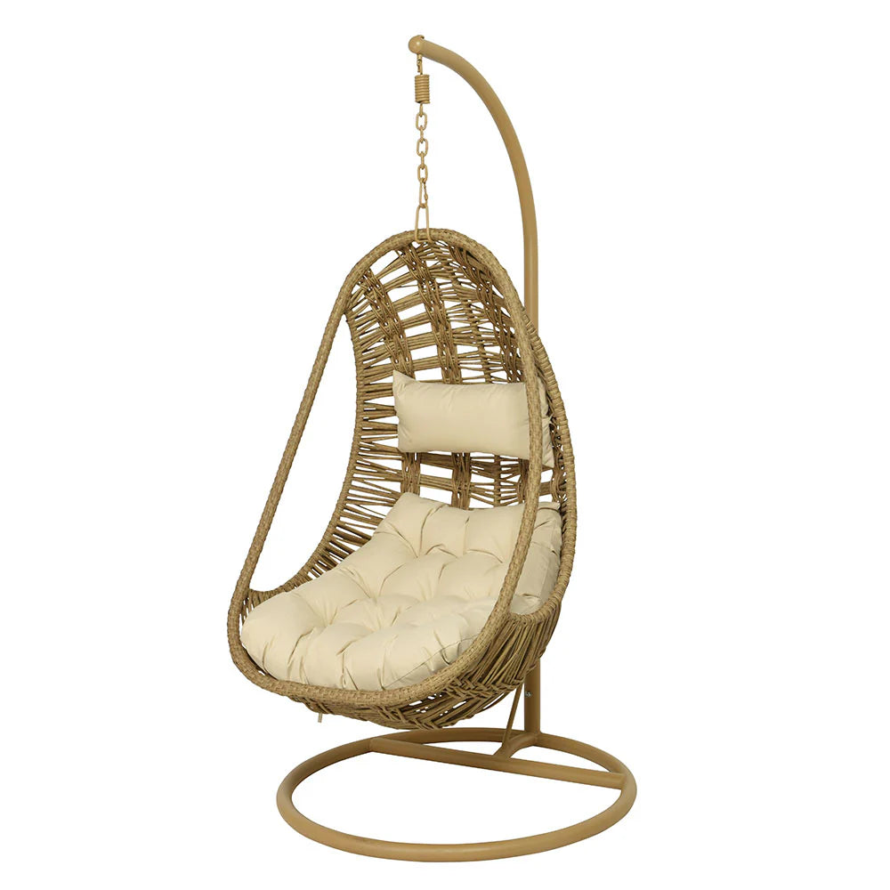 Lucca Hanging Wicker Egg Chair