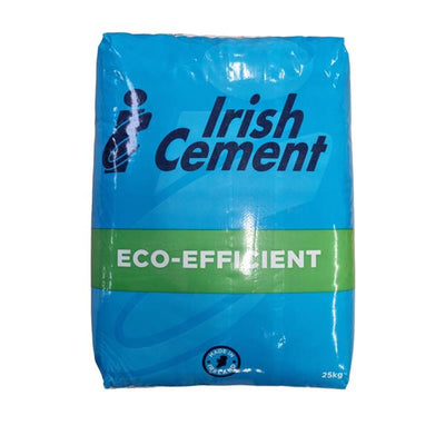 Irish Portland Cement 25kg Weatherproof Bag