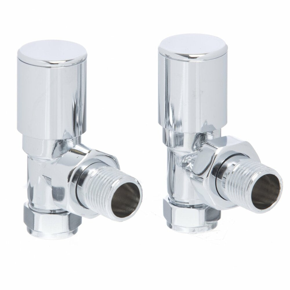 Angle Radiator Valve - 1/2in (pair)