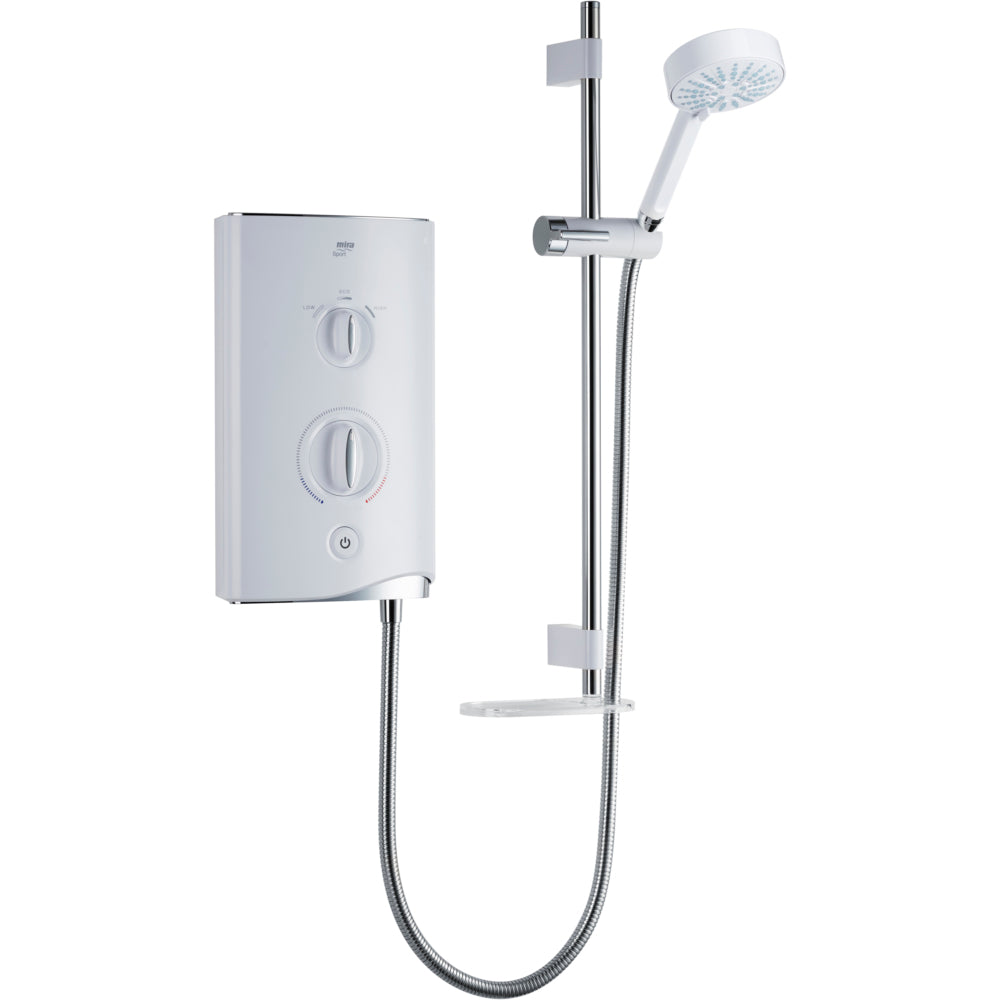 Mains Fed Shower - 9kw (White & Chrome)